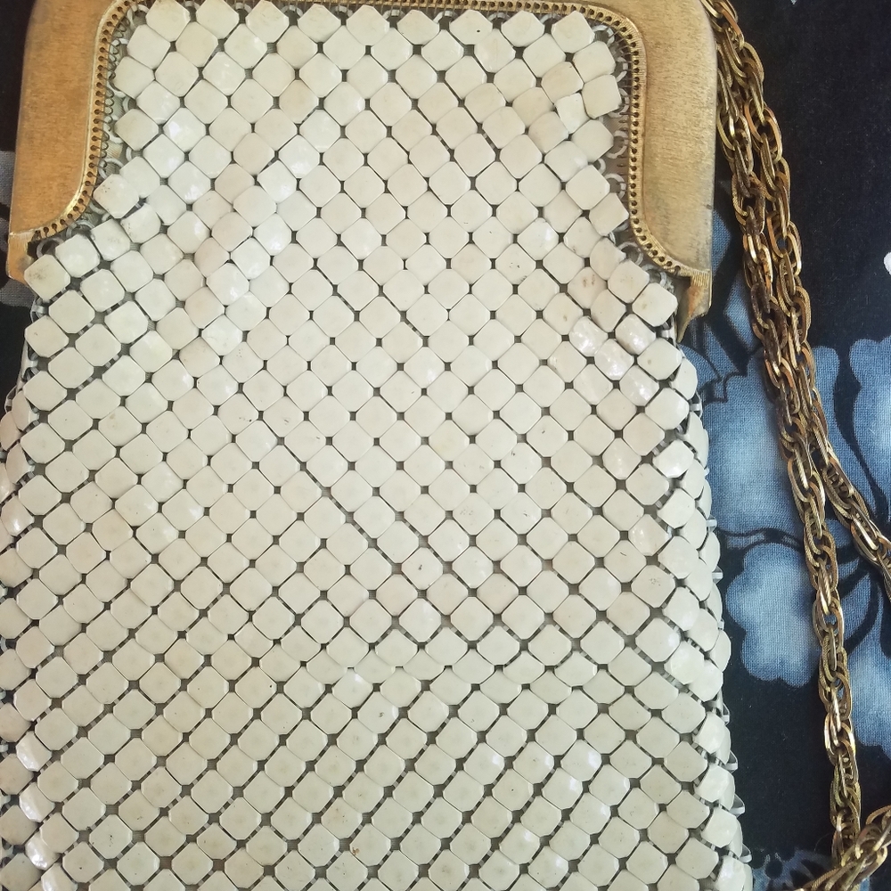 Vintage Whiting and Davis  Metal Mesh Shoulder Bag